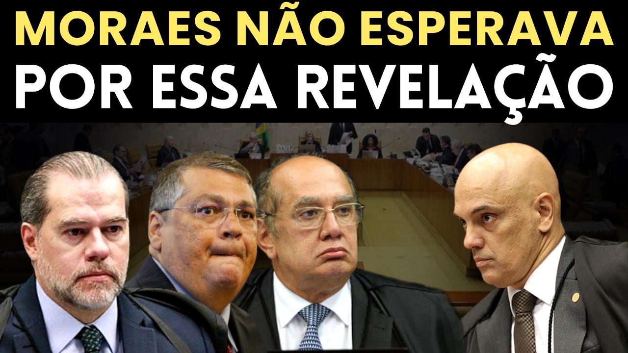 REVELAÇÃO DE MINISTRO DEIXA MORAES EM PÂNICO NO STF E PF INVESTIGA SERVIDORES DA RECEITA FEDERAL