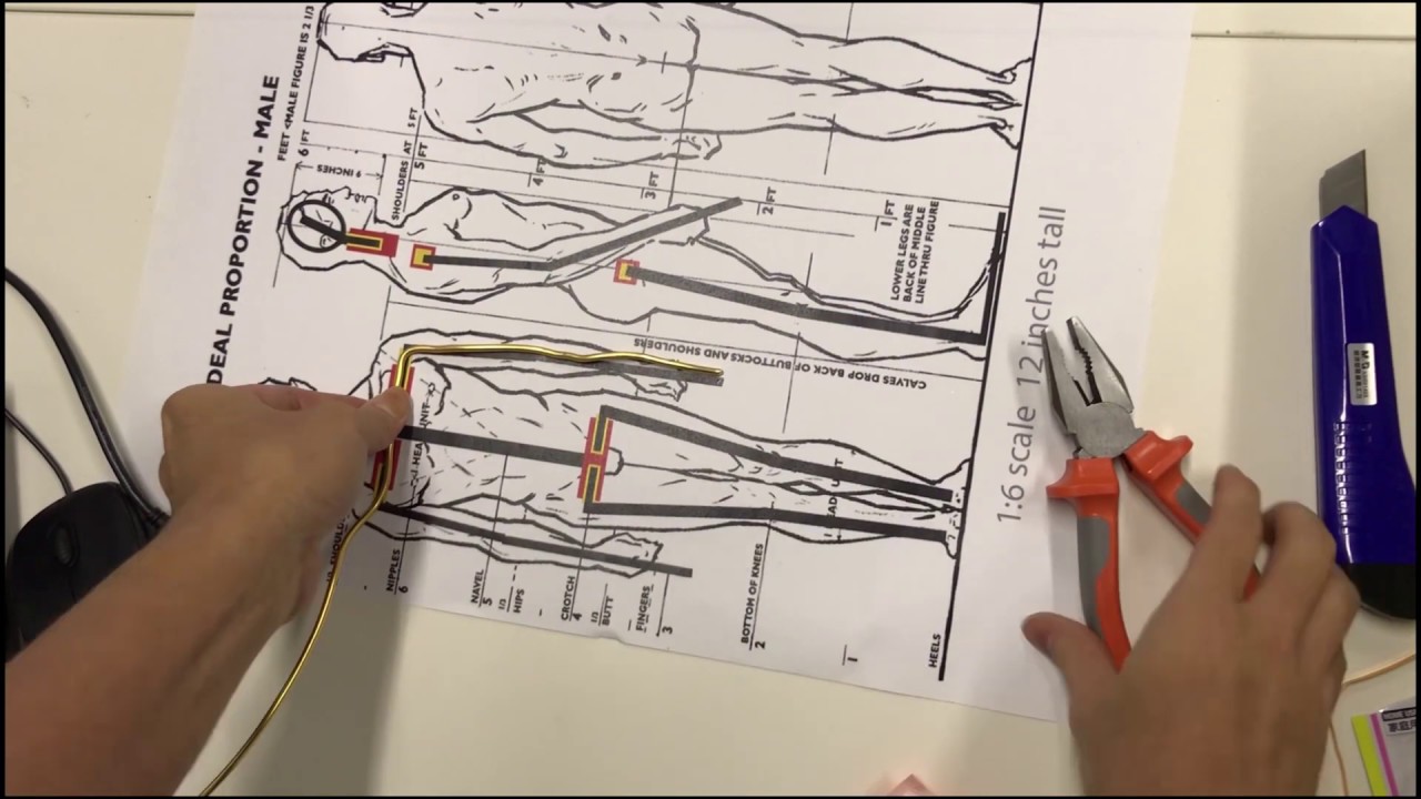 How to sculpt Écorché Female Anatomy : Building Telescopic Armature - Part 1