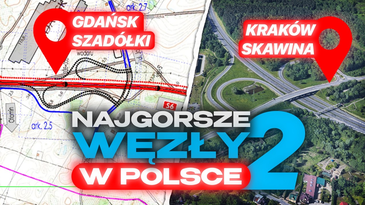 Nowe projekty węzł&oacute;w, kt&oacute;re wymagają poprawy