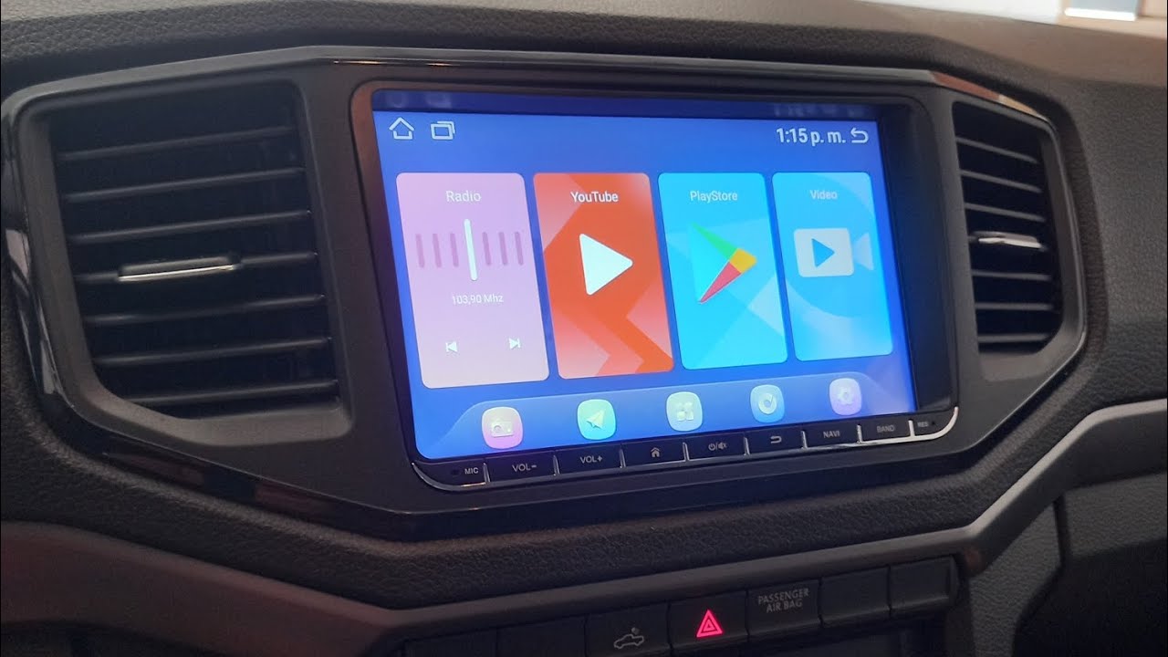 Amarok Instalar pantalla multimedia Android con GPS.