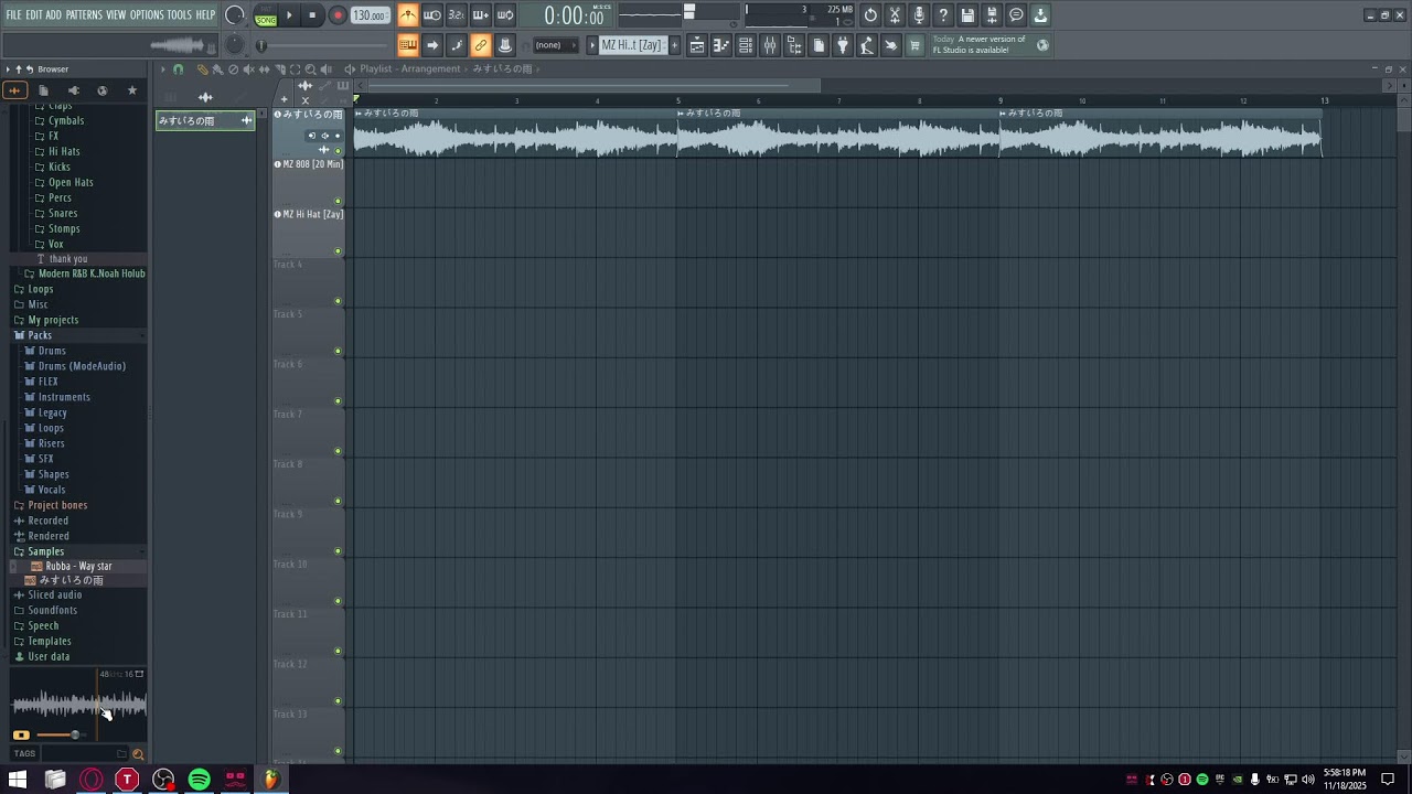 Cooking up beats for a HUGE Project