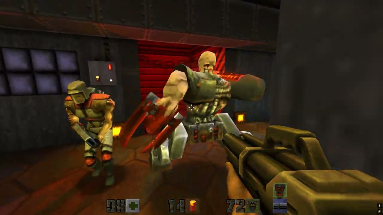 Quake II | Apple Trees Mod | Final design and Lights | Basic Enemies placements