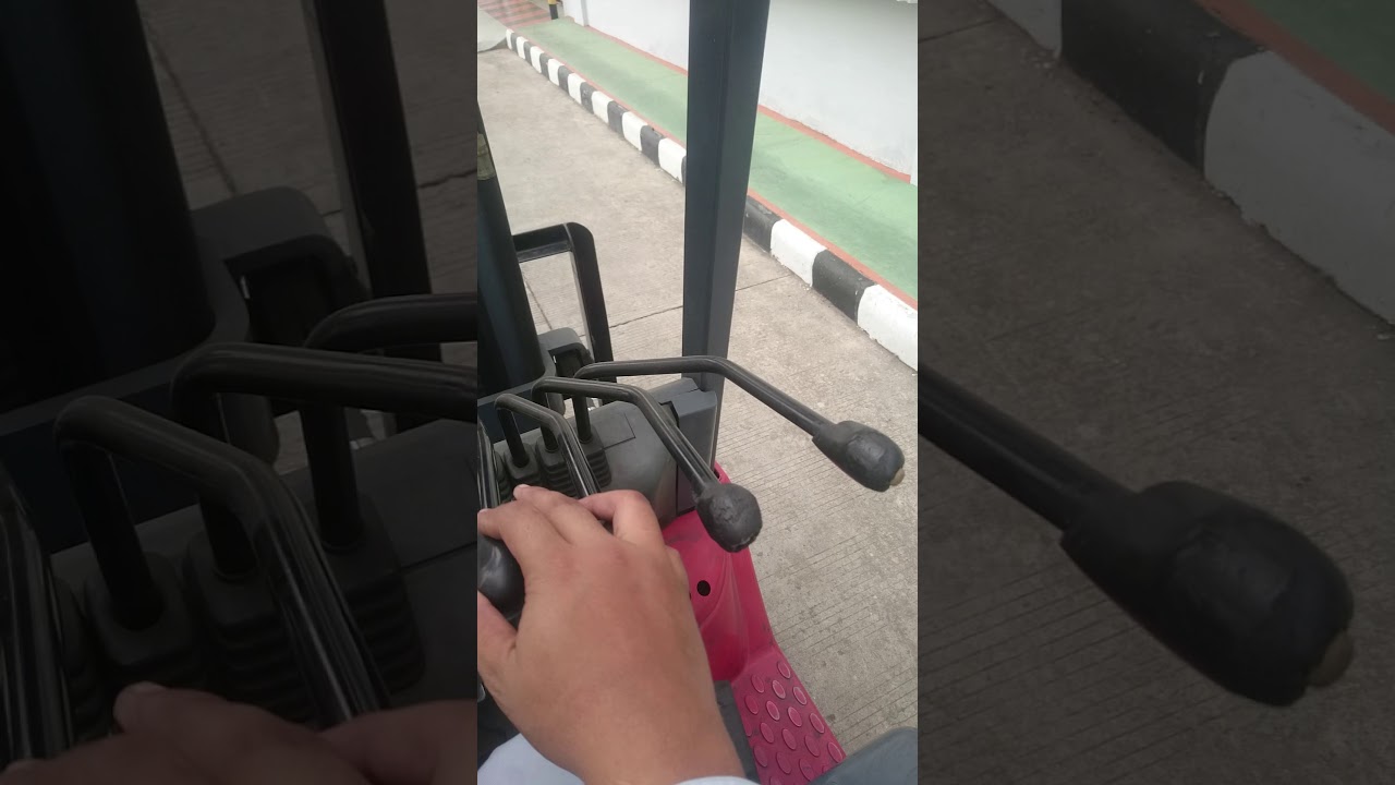 Cara mengoperasikan Forklift Matic (Batre)