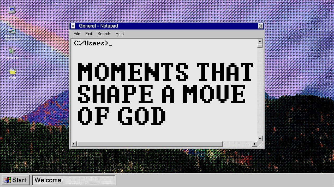 Moments That Shape A Move Of God