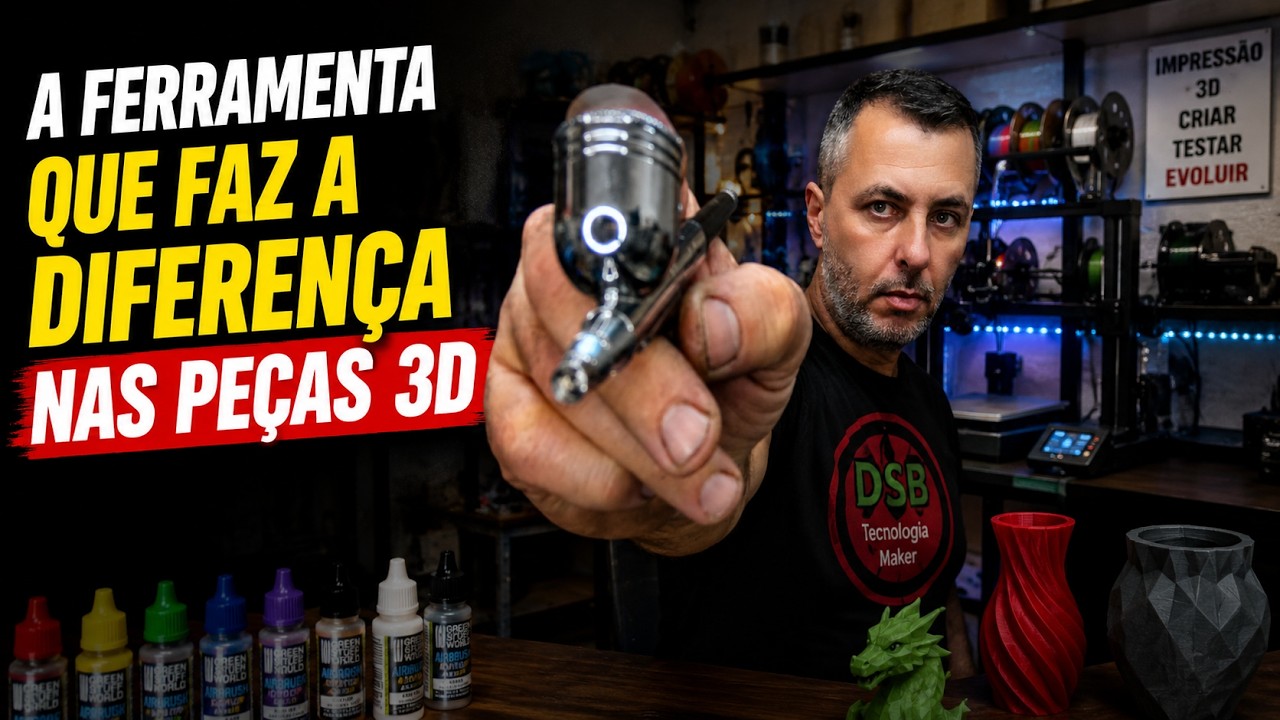 A verdadeira diferença entre impressão3D e impressões3D está nessa ferramenta!
