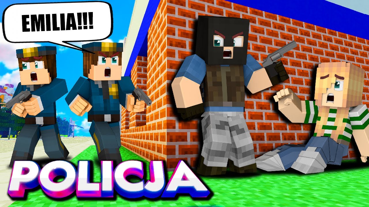 MINECRAFT POLICJA #2 - PORWALI MOJĄ DZIEWCZYNĘ!