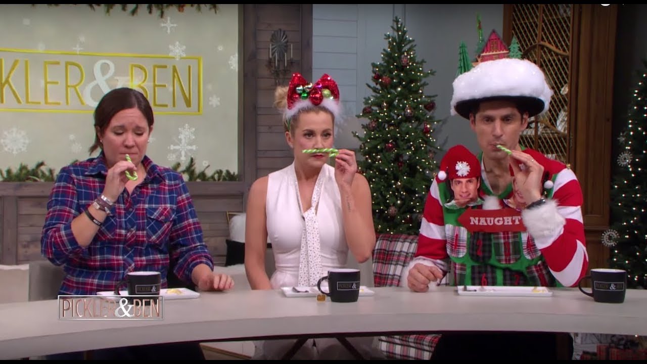 More Hilarious Holiday Product Testing with Kristen Hampton - Pickler & Ben
