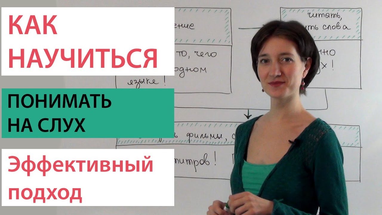 Как понимать носителей на слух. Английский ВидеоУрок