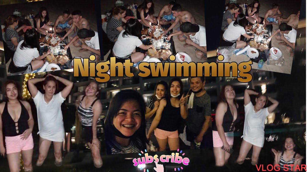 Thunders nag night swimming sa jumeraih beach#dayoffvlog#dubai