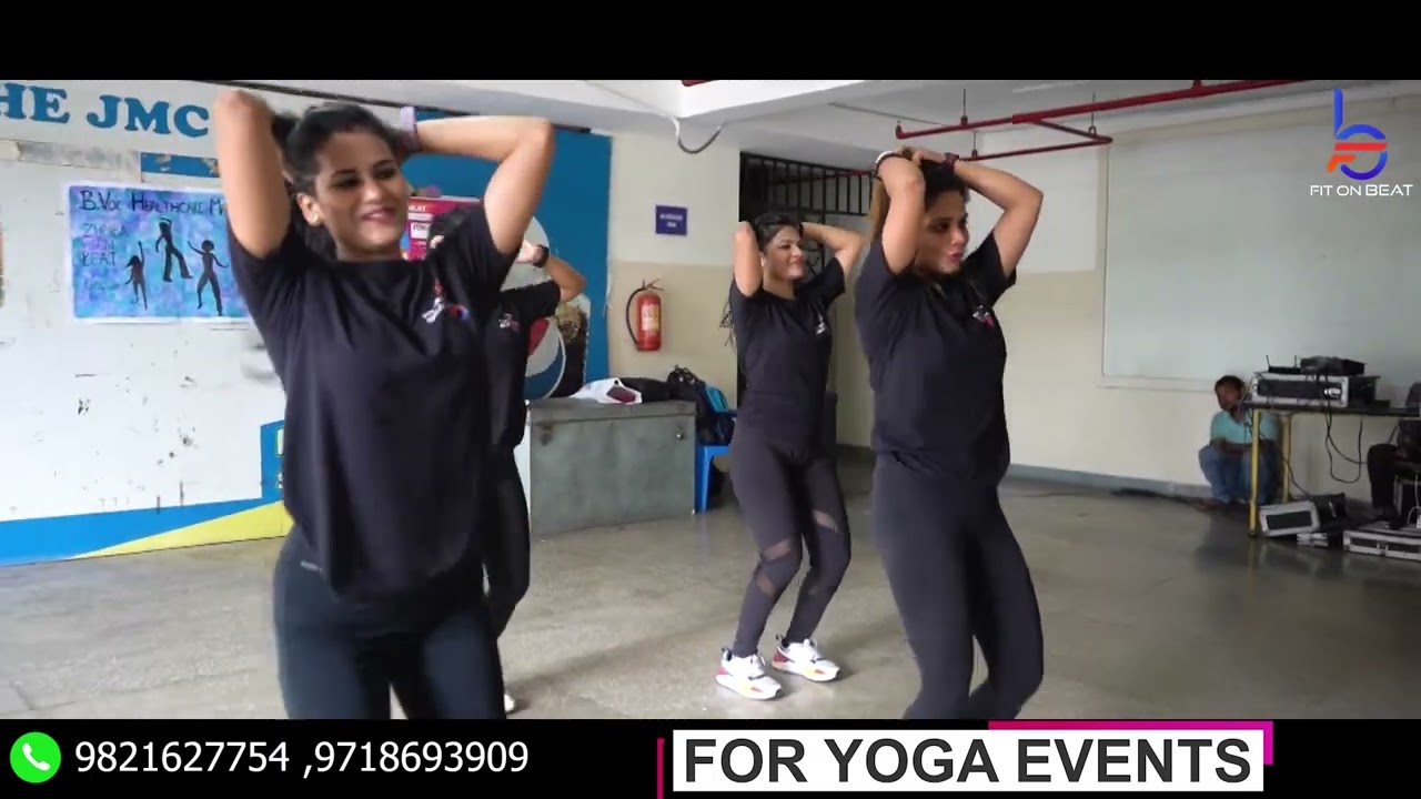 Zumba Fitness Event for Students @Jesus and Mary College | Part-3 