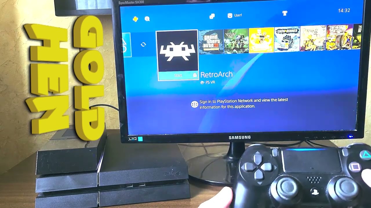 PS4 BD-JB Power on start