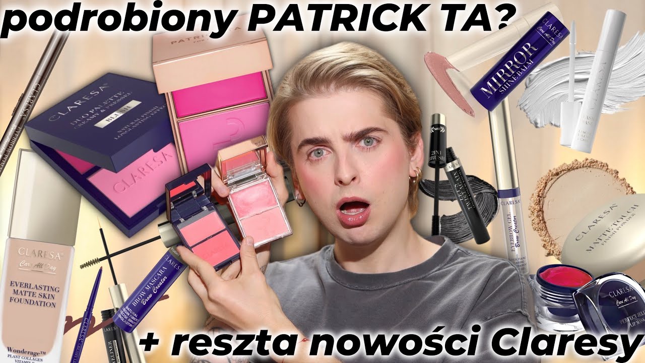 Podrabiany Patrick Ta i inne nowości Claresy 😅
