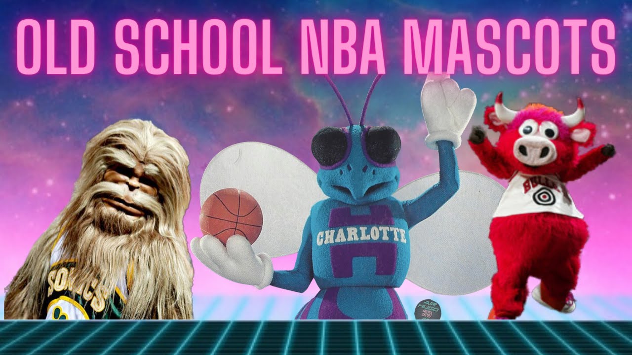 Old School NBA mascots