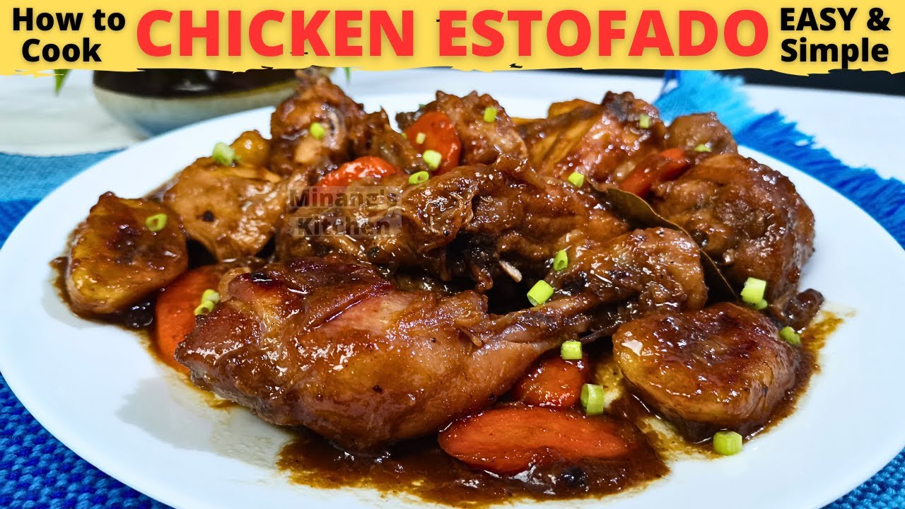 CHICKEN ESTOFADO | Estofadong Manok |  Chicken ESTOFADO RECIPE | Simple And EASY