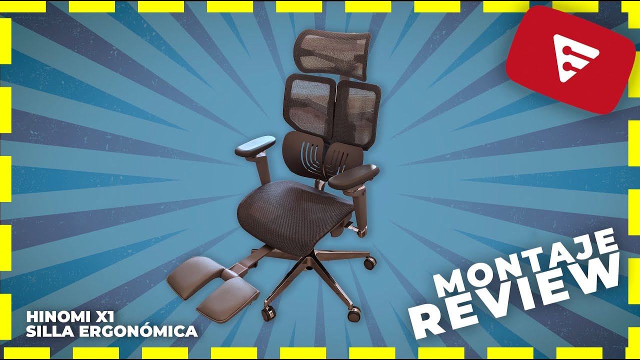 HINOMI X1🪑 Silla Ergonómica para Oficina y Gaming [Review en español]
