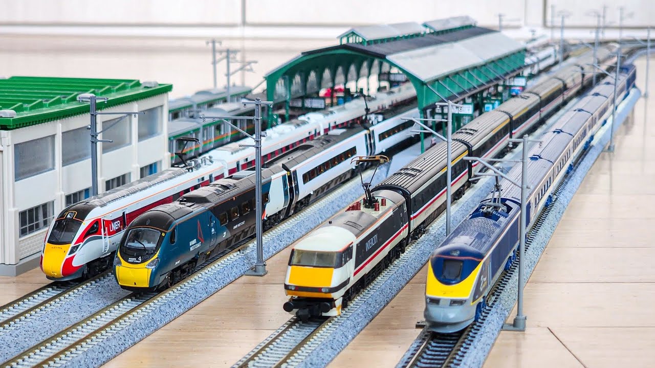  🚆🇬🇧 Model Railway (Revolution Trains) - Avanti West Coast - Pendolino and High Speed trains!!