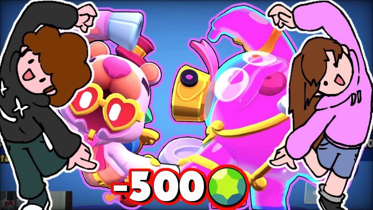 Eu gastei 500 GEMAS pra jogar de casal com minha namorada no Brawl 💏