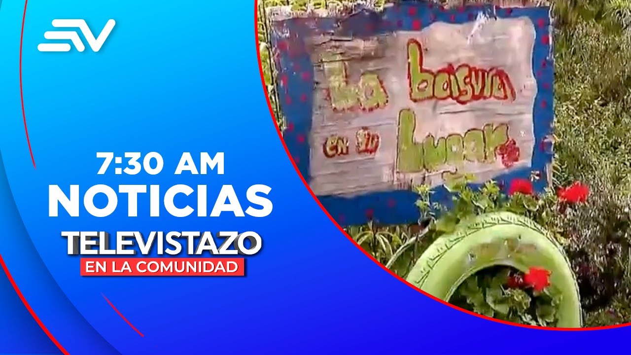Vecinos de La Bota multaron a quienes arrojaban escombros  | Televistazo | Ecuavisa
