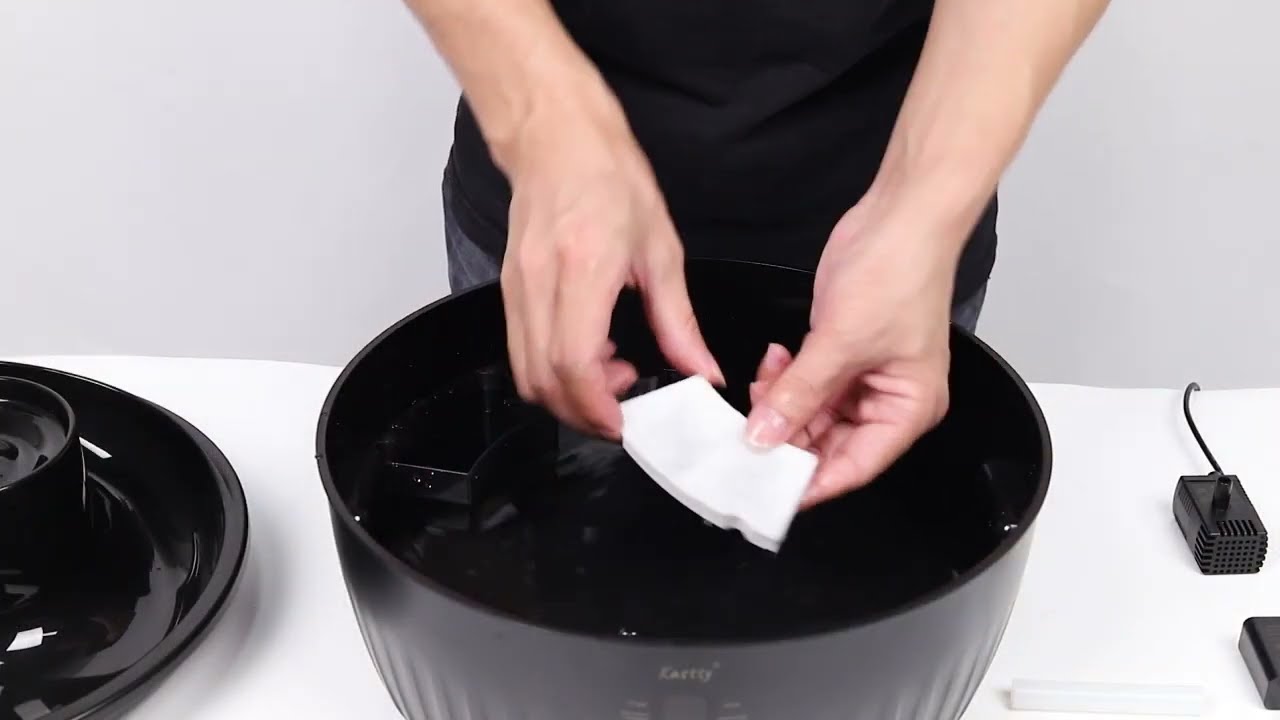 KASTTY Large Pet Water Fountain Installation Video-KKFS49