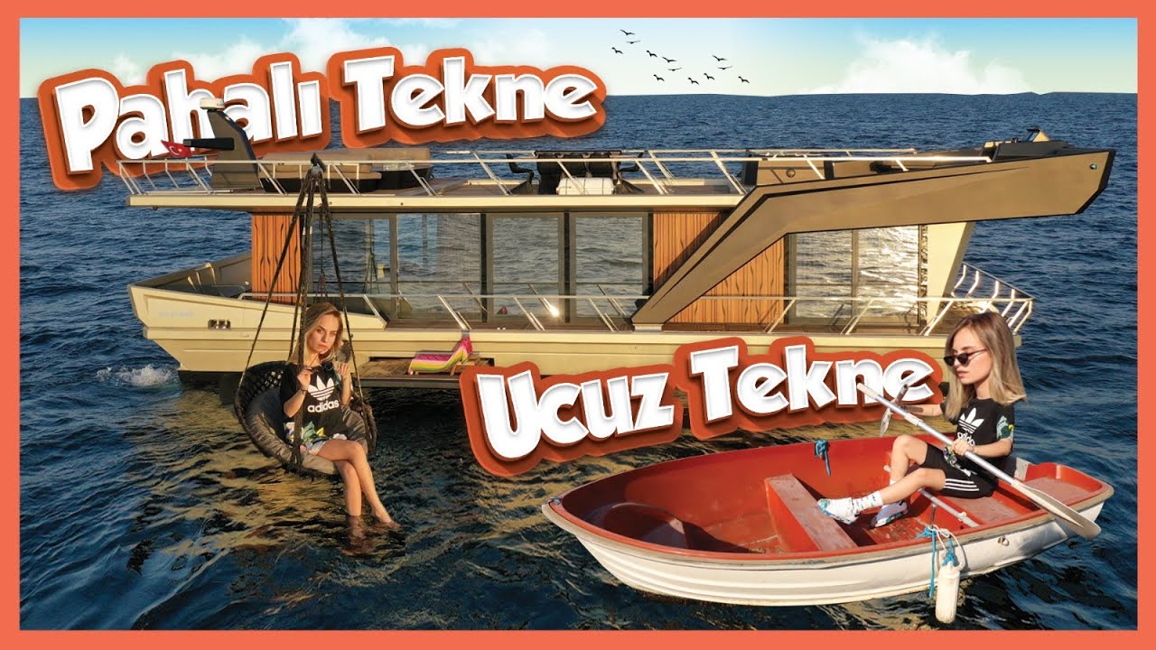 UCUZ VS PAHALI TEKNE | 12 MİLYON TL' LİK ULTRA LÜKS KATAMARAN!