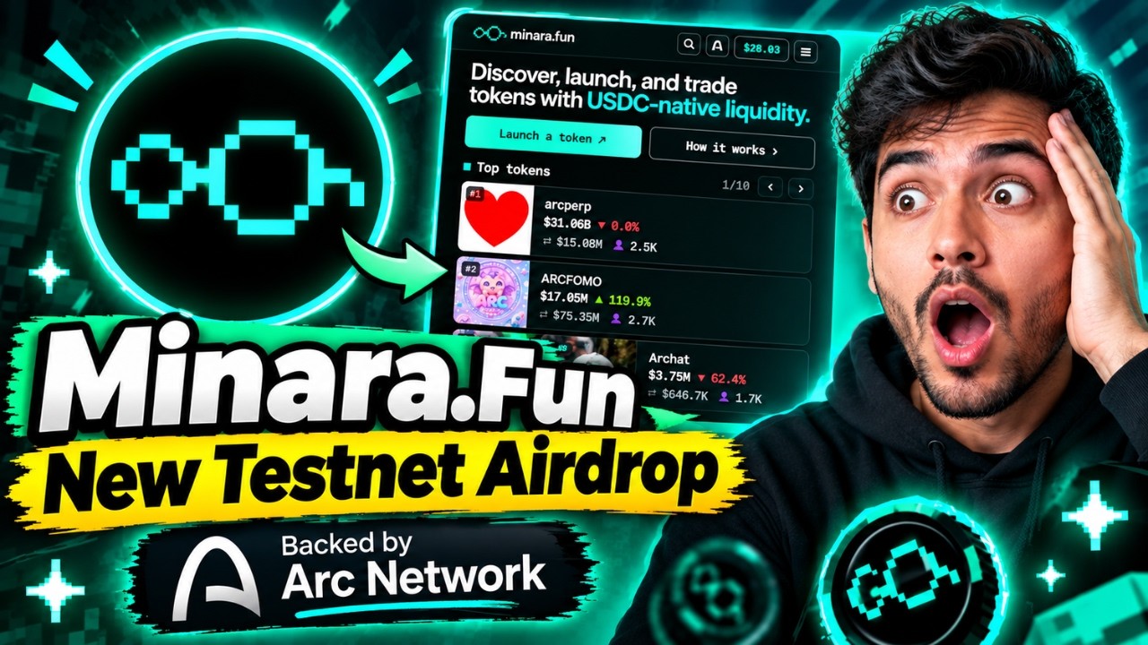 🔥 Minara.Fun Testnet Airdrop &ndash; How to Farm Early & Launch Tokens