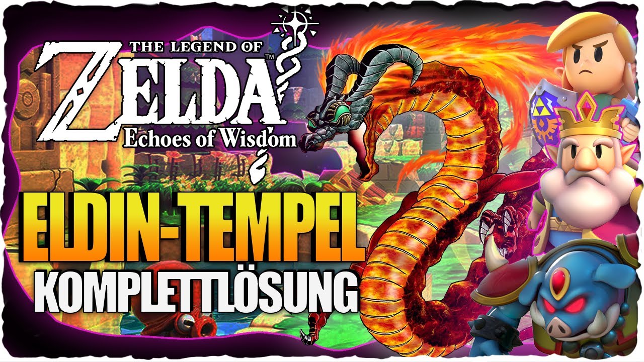 Eldin-Tempel 100% Komplettlösung | Zelda Echoes of Wisdom Guide Deutsch