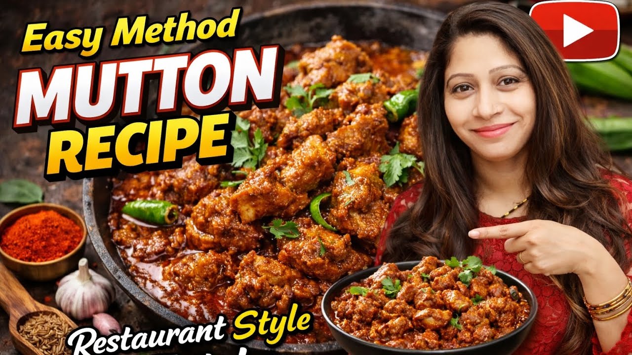 Mutton recipe taste like restaurant 😋 | मटन रेसिपी इन हिंदी | #muttoncurry | #muttonrecipe | #mutton