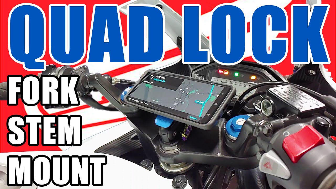 Does the Quadlock Phone Mount Hold Up? Installation & Test
