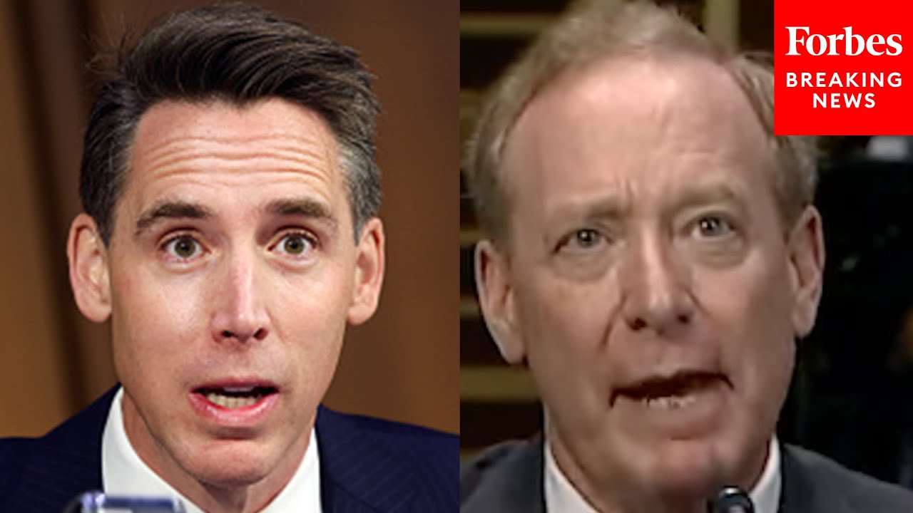 ‘Is It A Good Thing That Workers Lose Their Jobs?’: Josh Hawley Presses Witnesses On AI Automation