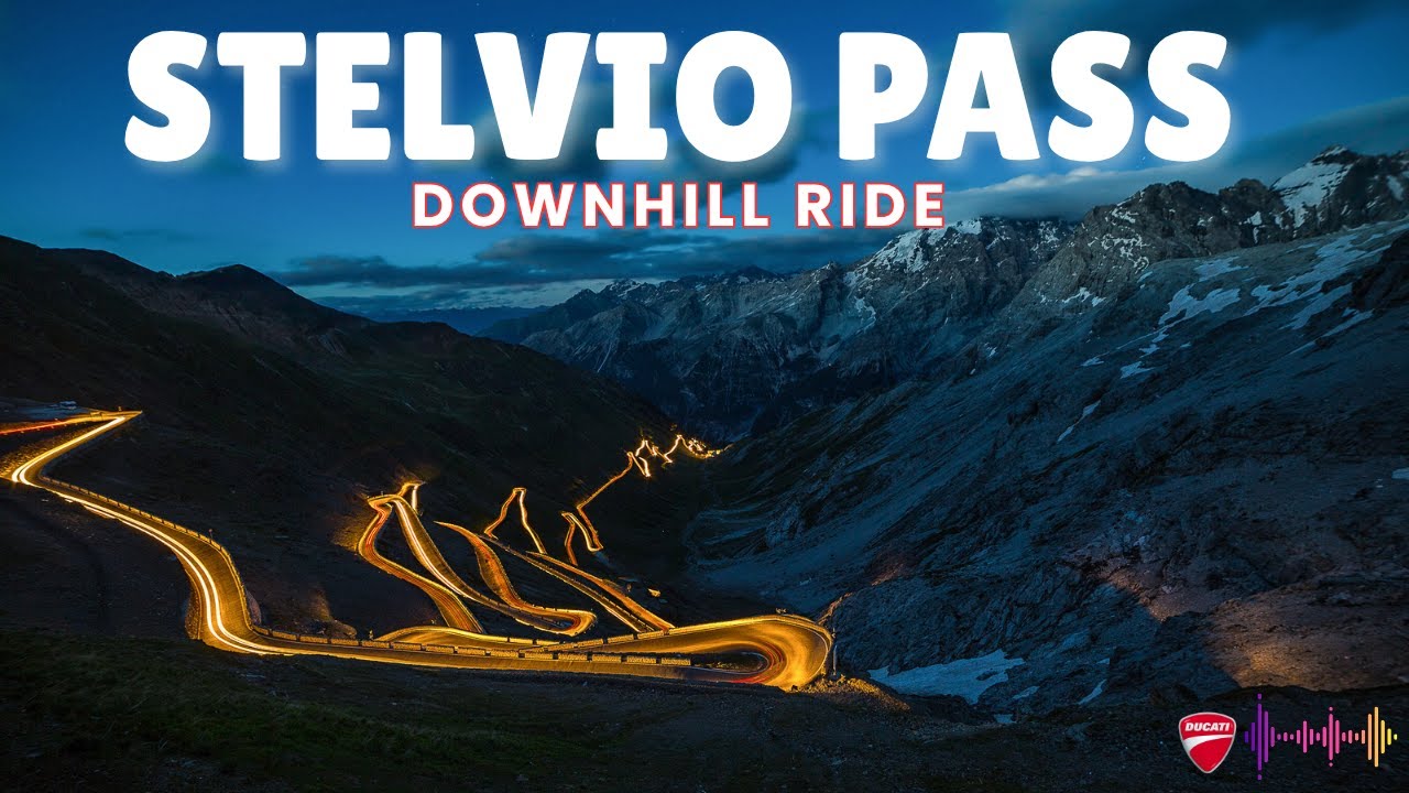 The Most Epic Downhill Ride – Stelvio Pass 🇮🇹🔥| RAW ENGINE SOUND