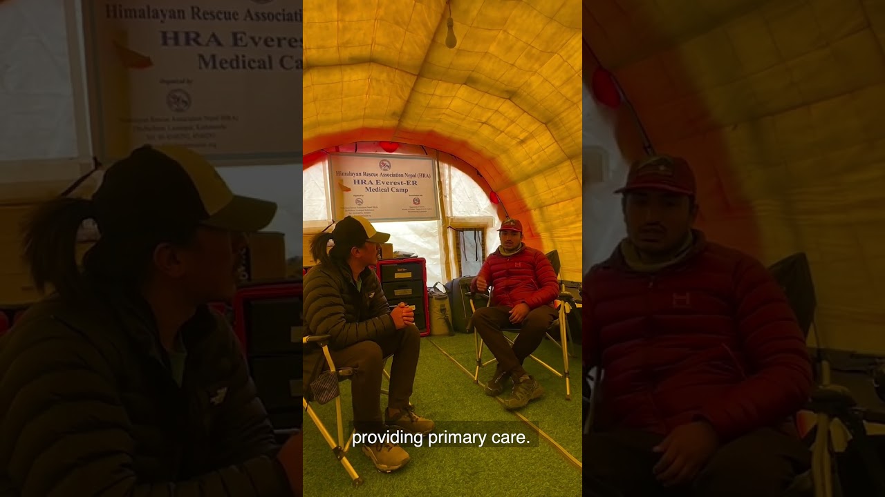 Everest ER interview! HRA doc Nishant Joshi Njo with Lama Dai.