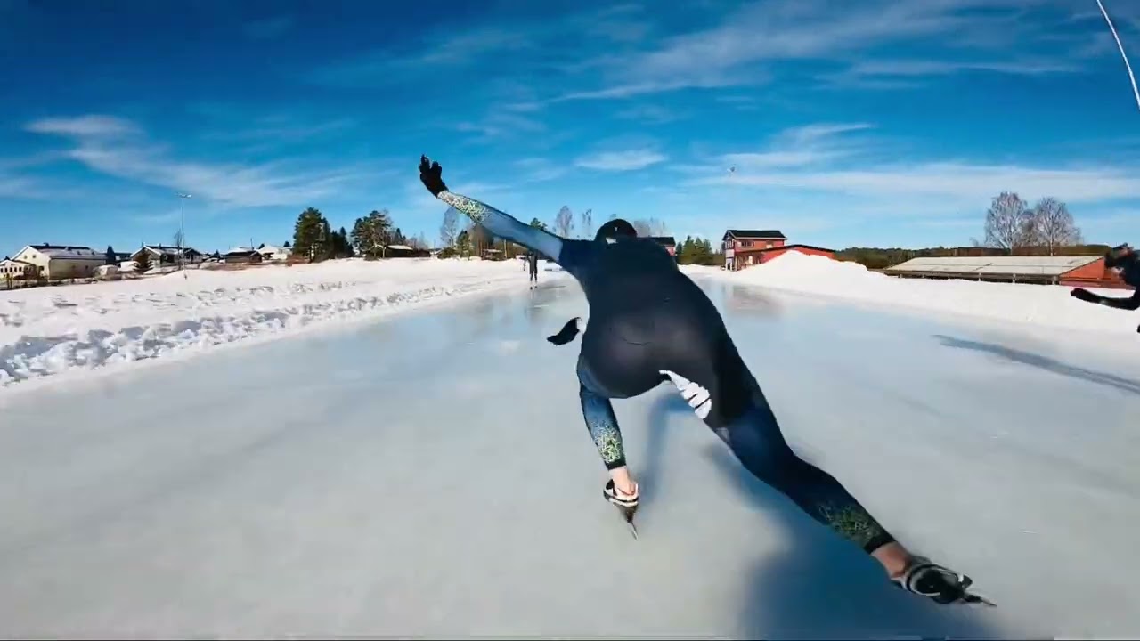 300m speedskating at natural ice