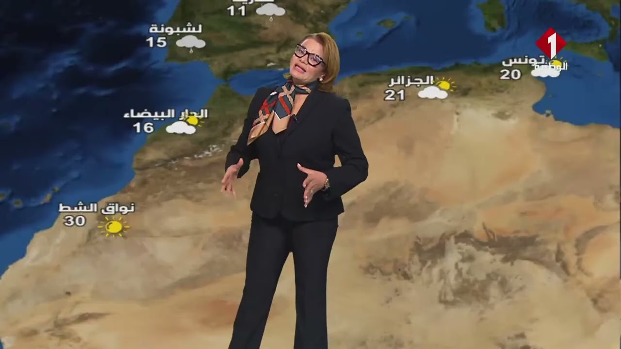 النشرة الجوية ليوم 15- 02- 2026