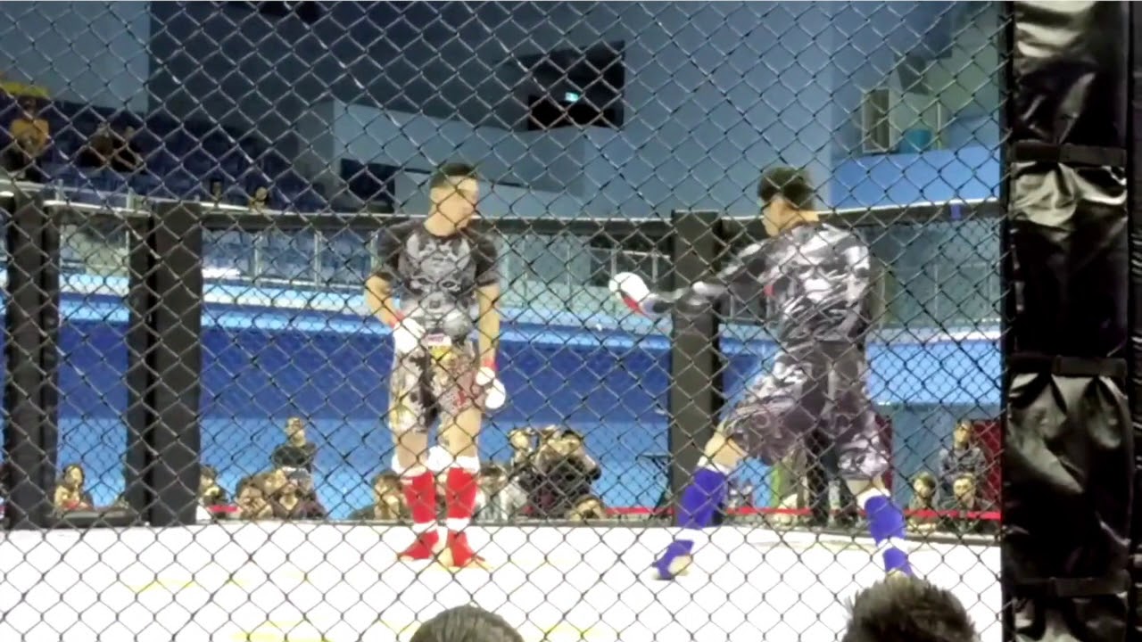 Wing Chun vs BJJ in MMA Match - Qi La La vs Katsuaki Aoyagi 2