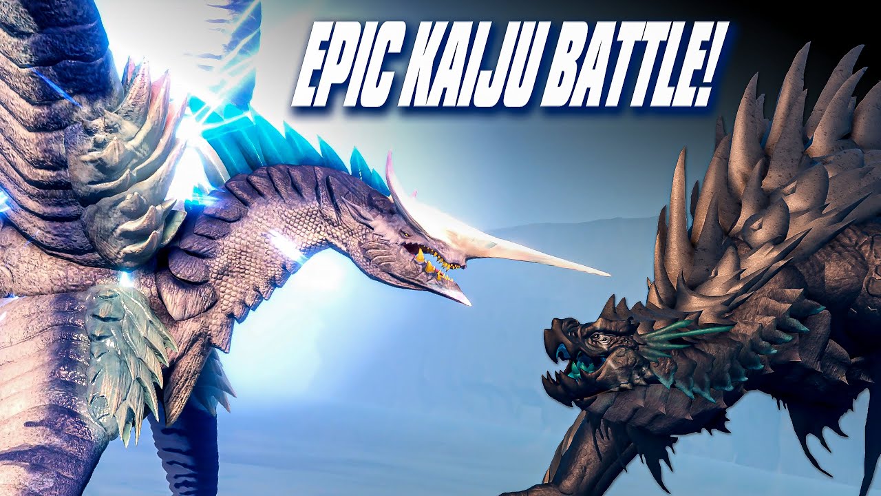 Xyrion vs Raigar Epic Battle! | Roblox Kaiju Universe