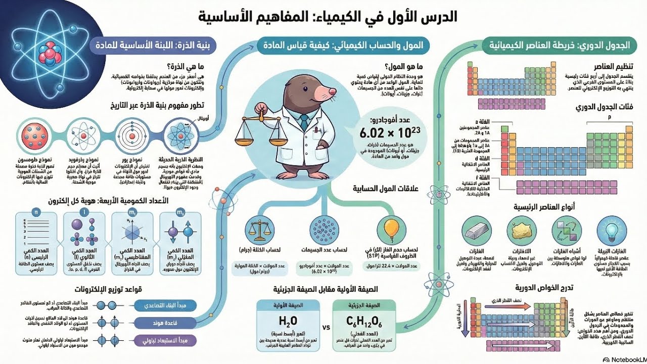 المول - الصف الثاني الثانوي - الكيمياء