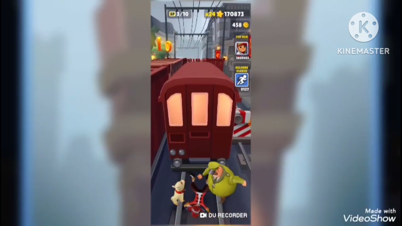 Subway surfers Londres Lucky Android gameplay #2