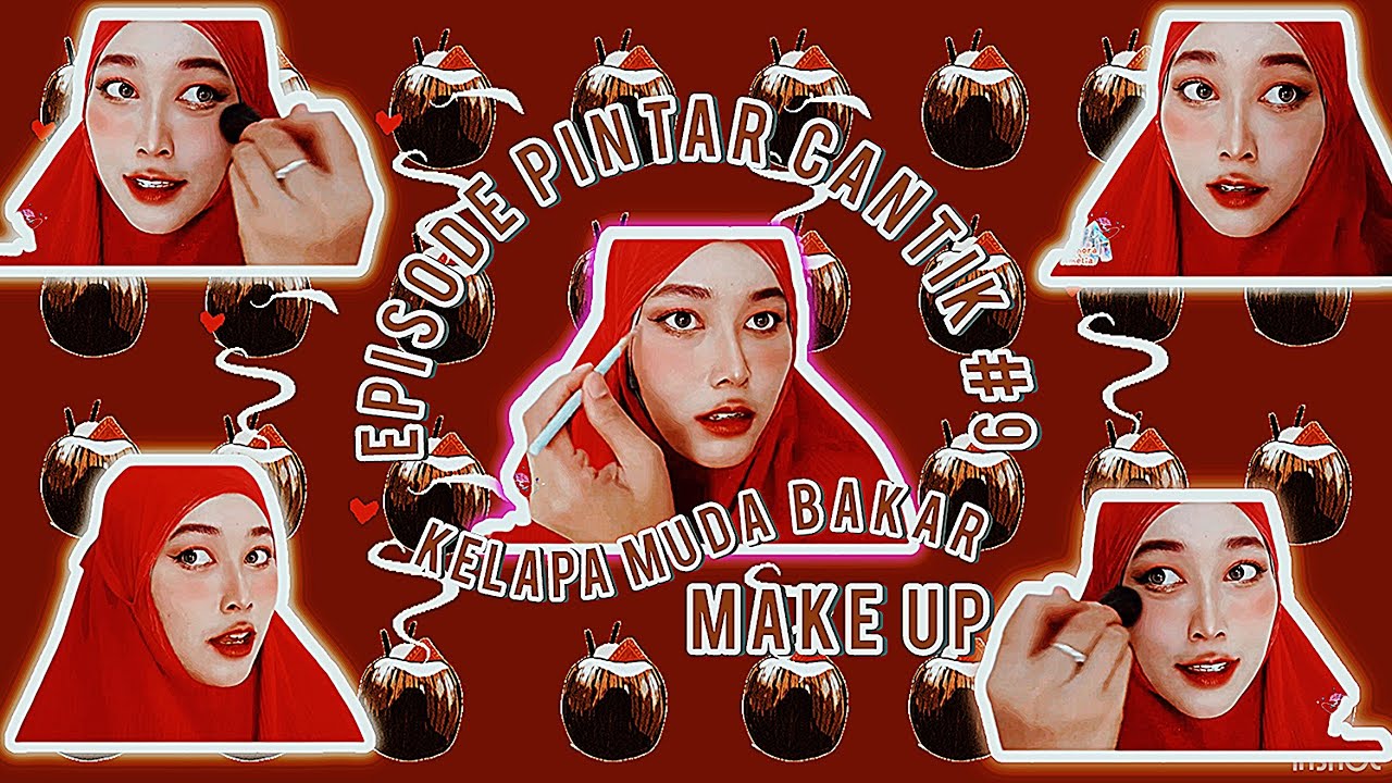 Make Up Tutorial Kelapa Bakar 🥥🥥 || Matamu Bersinar Seperti Manisnya Kelapa Muda Yang Di Bakar 🥥🥥