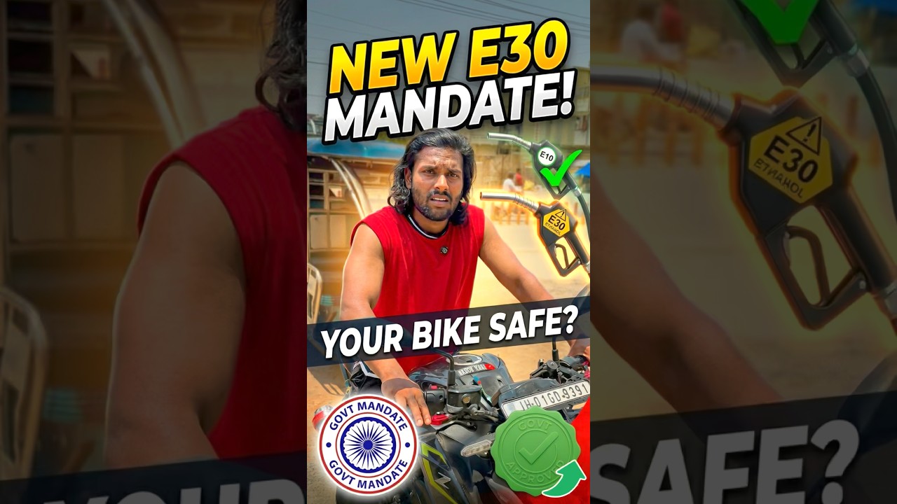 E30 - New Ethanol Blend Petrol Mandate In India #ethanol #petrol #e30 #e20