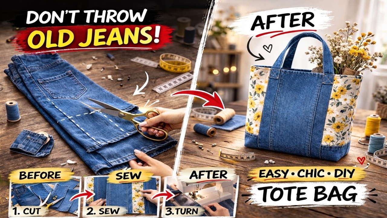 Don't Throw Old Jeans