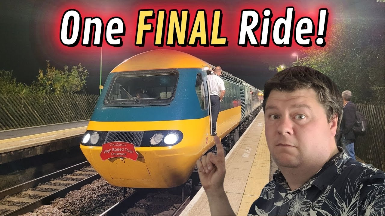 The FINAL CrossCountry Class 43 HST Journey to Tamworth