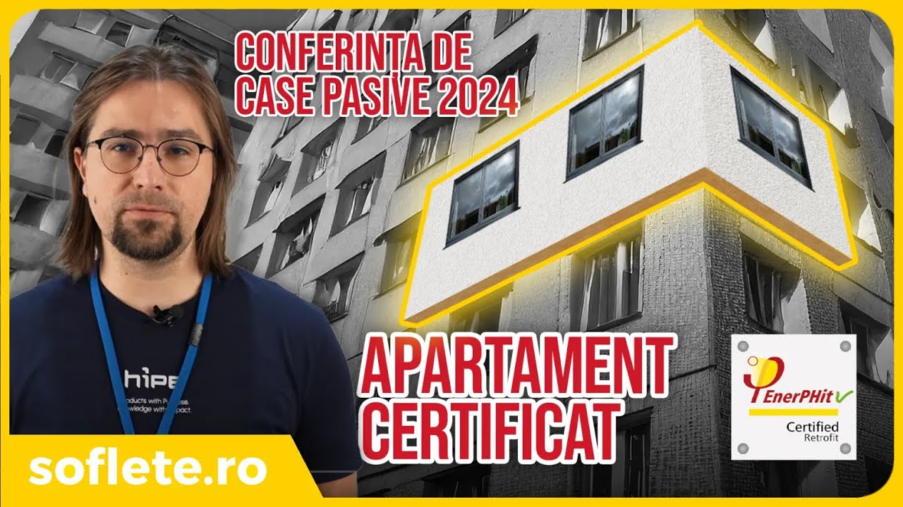 Apartament certificat PASIV, monitorizare energetică și noutăți de la Conferința de Case Pasive 2024