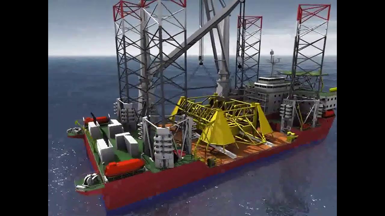 offshore installation: How to install subsea module in offshore