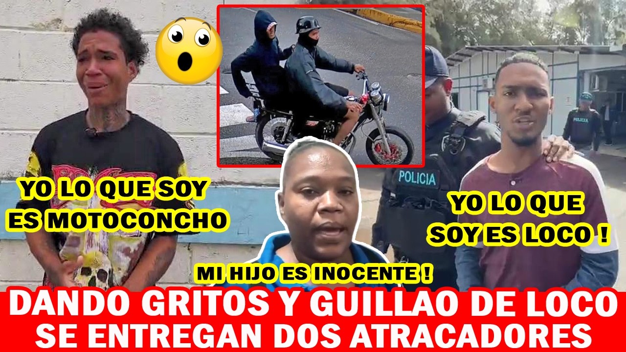 😱😱 DANDO GRIT0S !!! SE ENTREGAN LOS DOS ATRACAD0RES DE LA CIUDAD