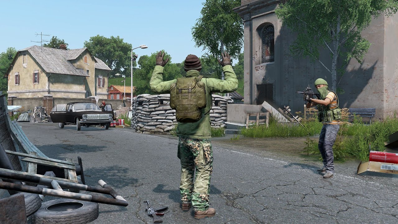 Грамотный рейд в DayZ. Как правильно рейдить замок (Ор :D)
