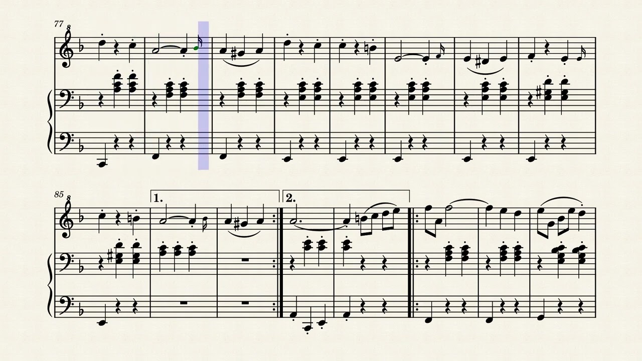 ivanovici donauwellen for recorder