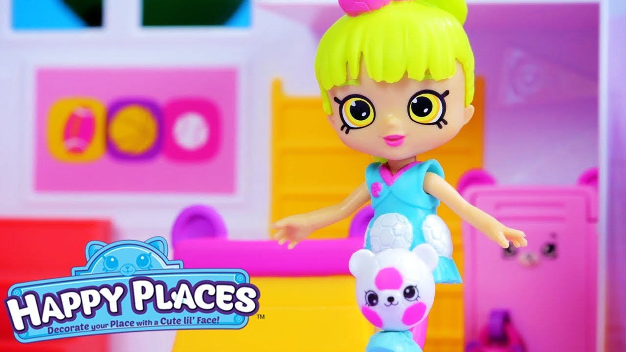Shopkins | Happy Places The Lil' Shoppies of Happyville - Soccer Games | Videos For Kids