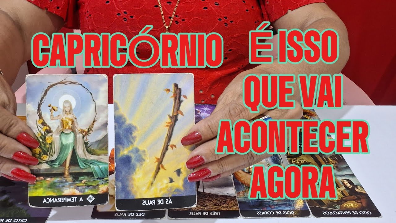 CAPRICÓRNIO ♑️ MEU DEUS😮 É ISTO QUE VAI 🌈 ACONTECER AGORA