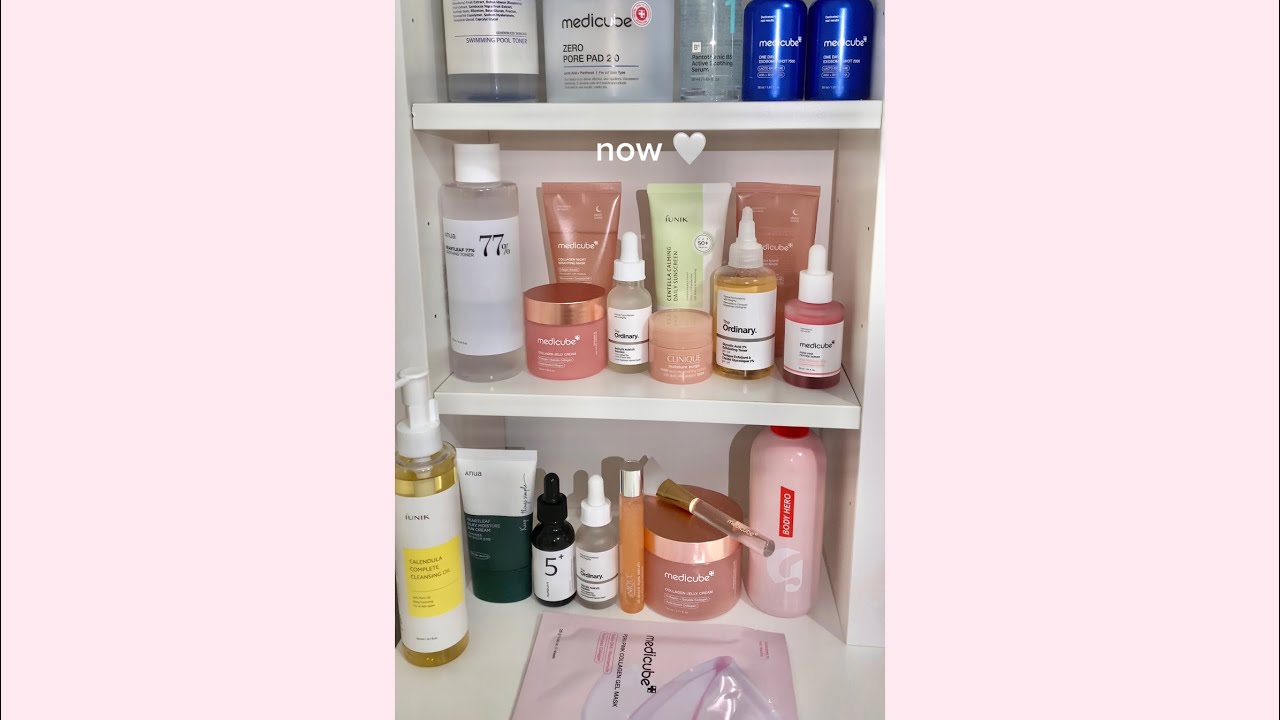 a little skincare collection 🤍🫧