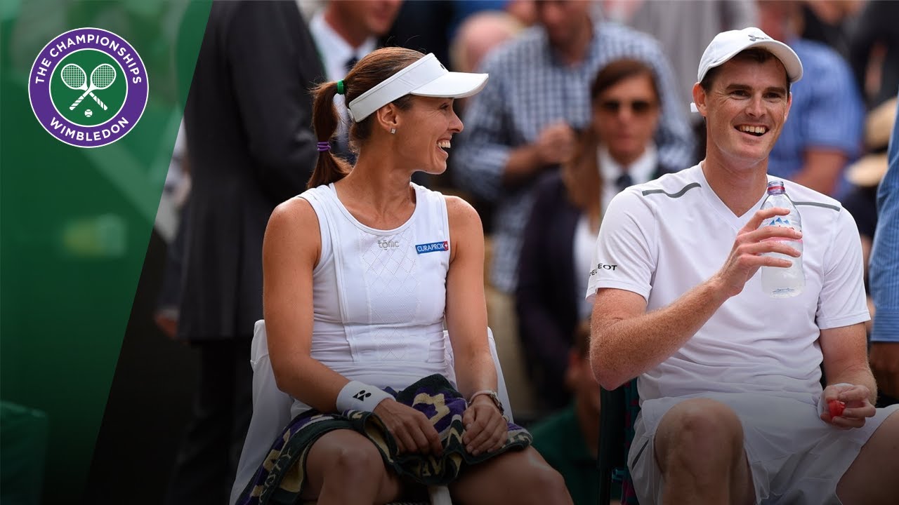 Jamie Murray/Martina Hingis v Ken Skupski/Jocelyn Rae highlights - Wimbledon 2017 quarter-final
